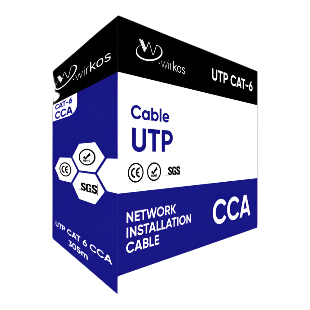 UTP kabal Cat-6 4Pair/0.57 CCA (305m)