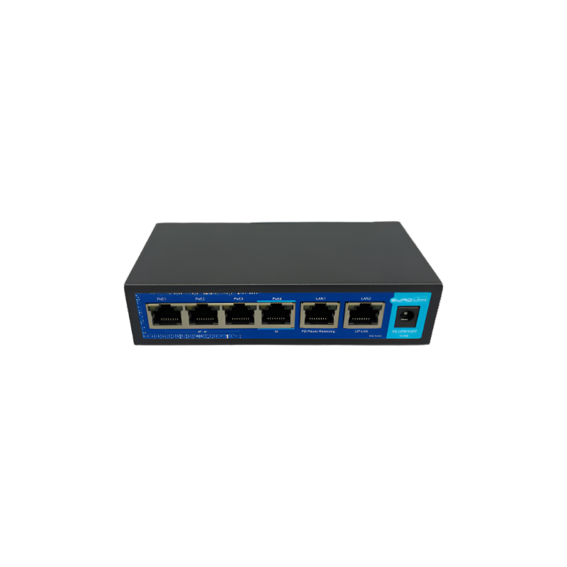 Eurolink Switch EK-UP6FE4FP 10/100MBPS PoE Switch